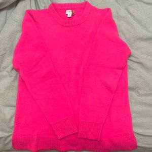 Banana republic bright pink sweater